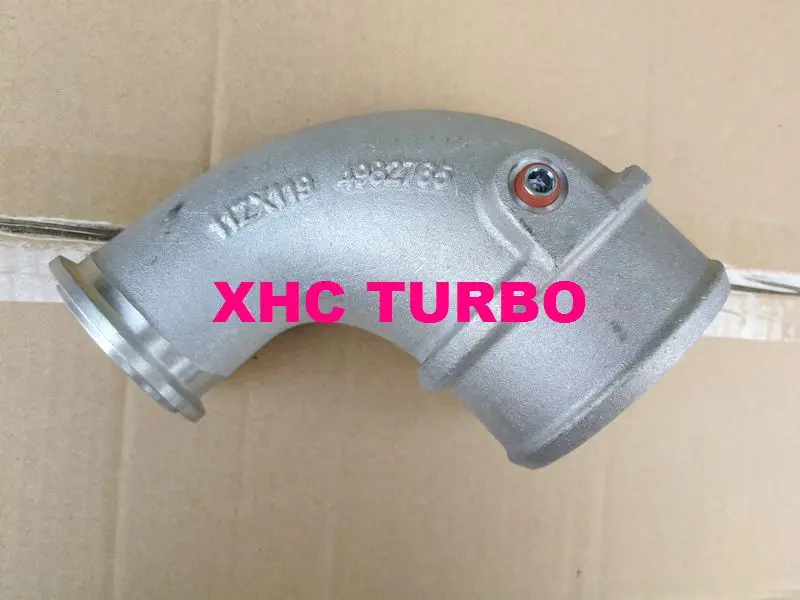 NEW HE221W HE200WG ISDe4 ISF2.8 3.8 Turbocharger Elbow Pipe 4982765