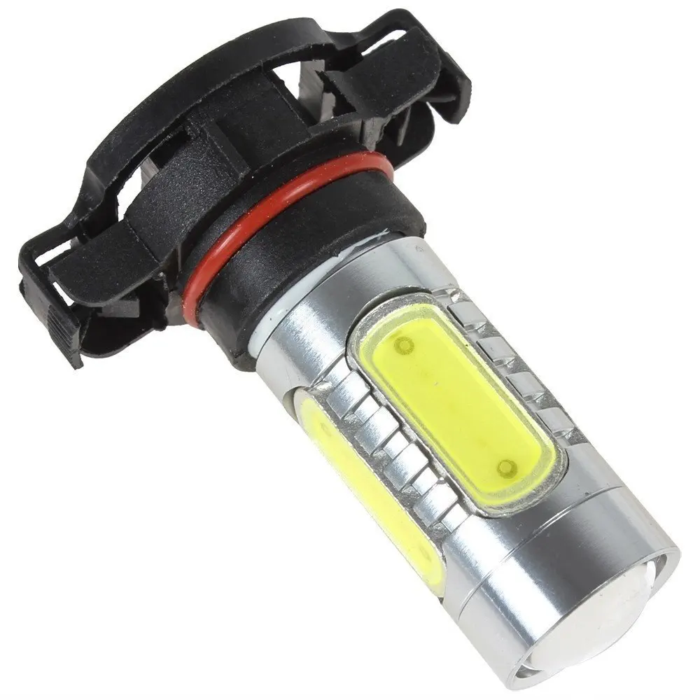 2xH16 7.5W LED Lamp PSX24W Cree Chips LED DRL Fog light LED Bulbs Car Light Source 12V 6000K