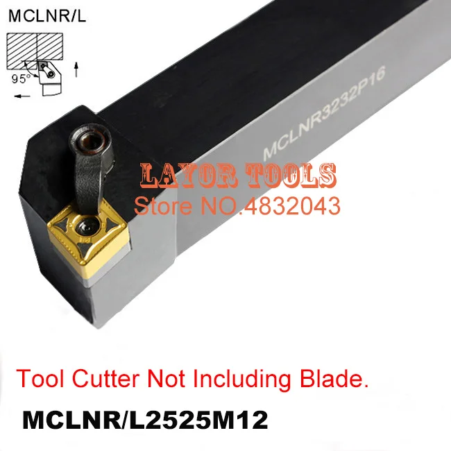 MCLNR2525M12-Herramienta de torneado externo, salidas de fábrica, espuma, barra de perforación, cnc, máquina, salida de fábrica