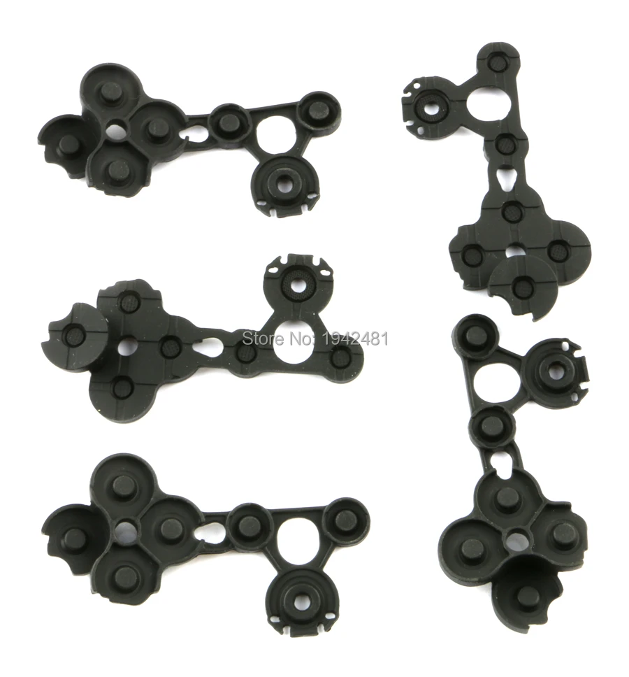 Almohadilla de goma conductora para XBOX one XBOXONE, piezas de reparación de 300 piezas, color negro