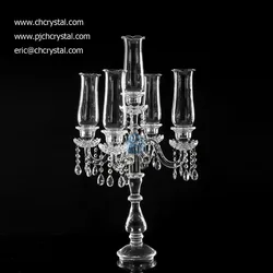 Glass Cover For Crystal Candelabra Accessories Candle Holder
