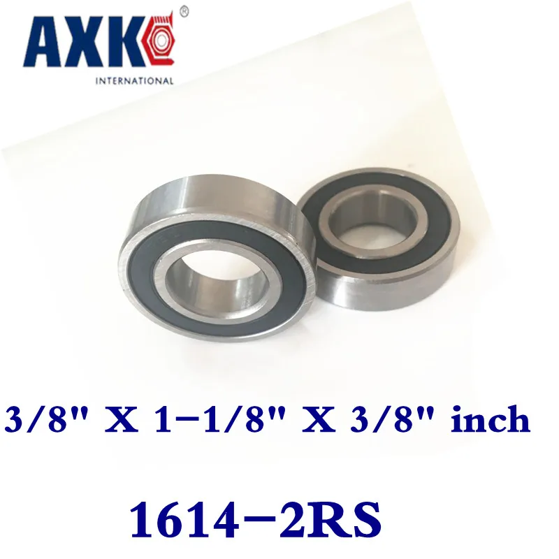 

2023 New New Arrival Rolamentos Thrust Bearing Free Shipping Axk 10pcs 1614-2rs Bearings 3/8" X 1-1/8" Inch Radial Ball 1614 Rs