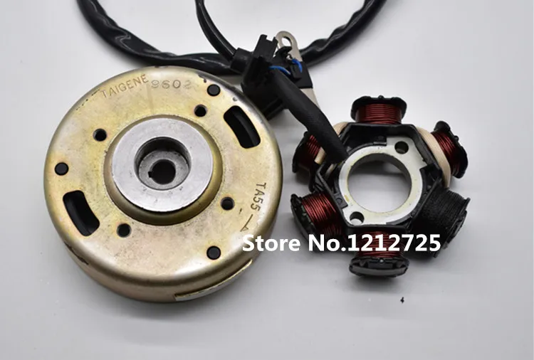 Two-stroke scooter DIO 50 Magneto stator coil magneto rotor Suitable for Honda DIO50 DIO 17/18/24/27/28 AT55