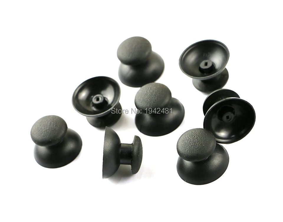 200Pcs 3D Rocker Joystick Cap Shell Mushroom Thumb Analog Caps Cover For PS2 Controller/Console