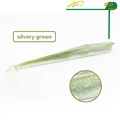 silvery green