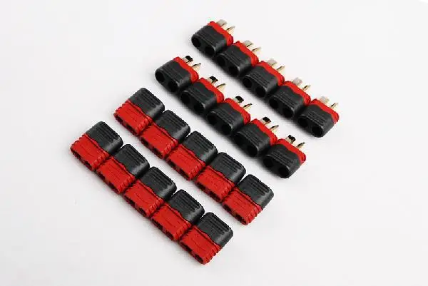 

AMASS Sheathed Male Female T-Plug Connector (10 pairs / pieces ) for Battery / Charger for RC Multicopter Airplane