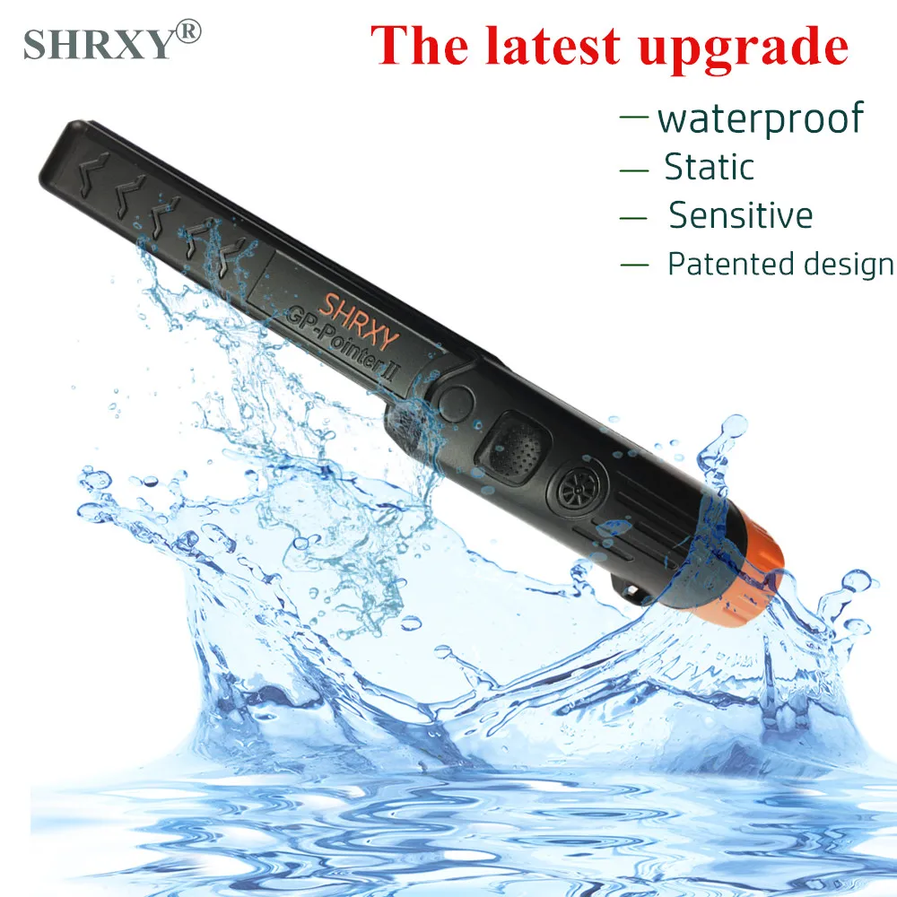 2024 upgrade Sensitive Metal Detector pointer Pinpointing pointerII waterproof Hand Held Metal Detector with Bracelet