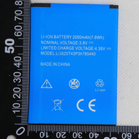 5pcs/lot 3.8V 2000mAh Li3820T43P3h785440 Battery for ZTE Blade L370 / ZTE Blade L2 Plus Original Mobile Phone Battery