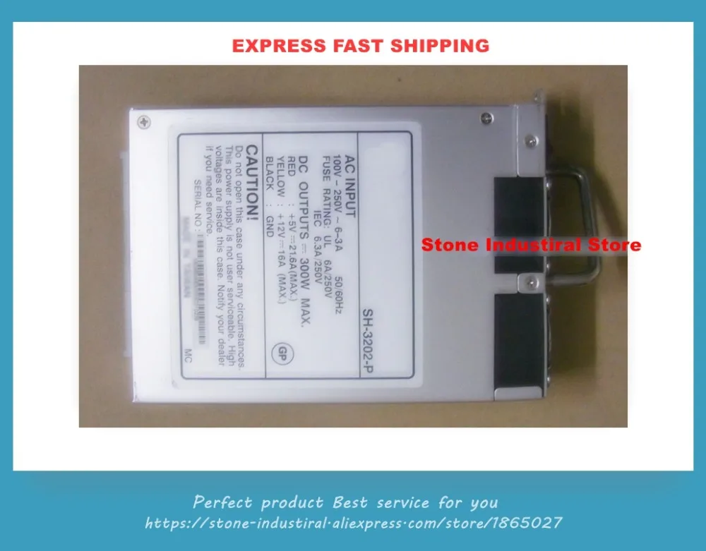 

Блок питания для шкафа с дисковым блоком памяти SH-3202-P 300W SH-3202-P, блок питания для модуля