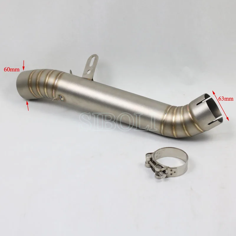 

RSV4 Motorcycle Exhaust System Middle Link Pipe For Aprilia RSV4 2012 to 2015 connection