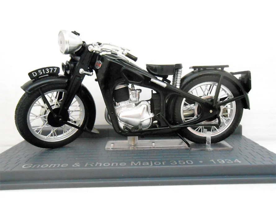 

Out Of Print Special Die-casting 1/24 Alloy Motorcycle Model Decoration Classic MAJOR 350 1934 Desktop Display Collection