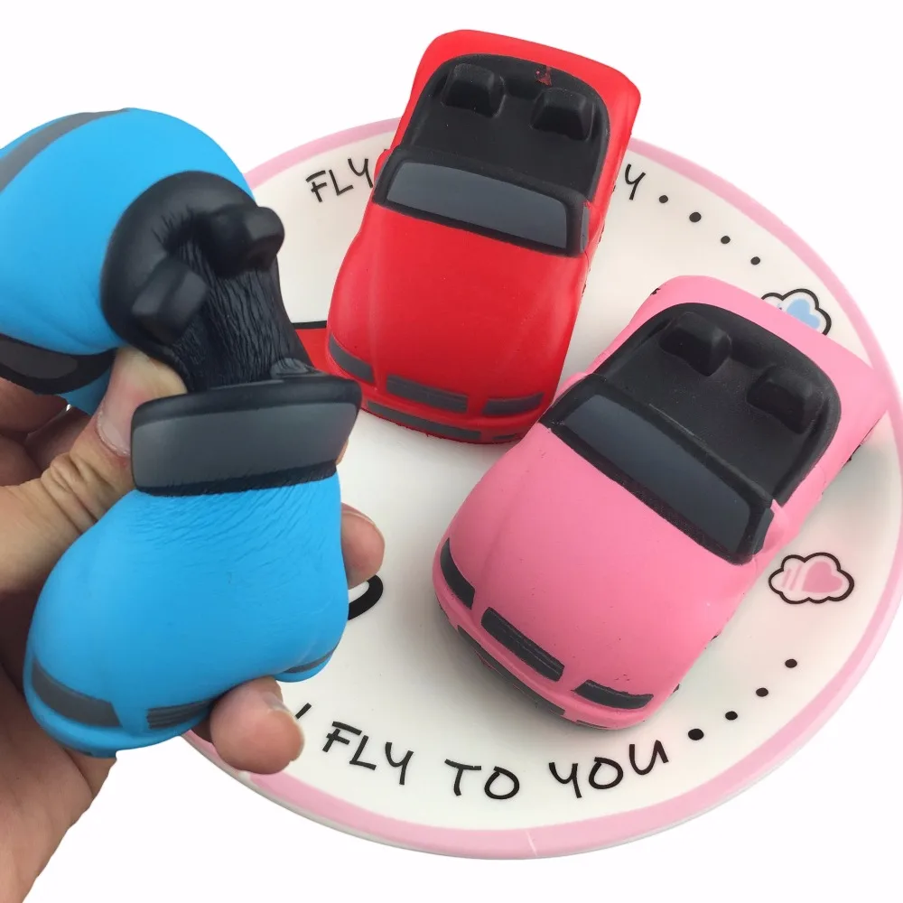 

11CM Car Squishy Toy For Children Stress Relief Slow Rising Squeeze Antistress Funny Gadget Entertainment 2018 New Wholesale