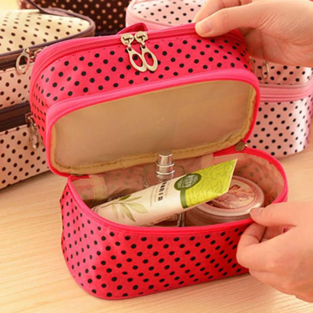 Toiletry Kit Travel Necessaries Toilet Necessaire For Women Make Up Makeup Cosmetic Bag Organizer Beauty Case Pouch Vanity Brush