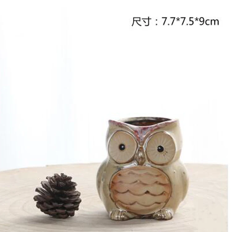 

Hedgehog Cement pots molds Owl shaped Concrete Pot molds owl vase DIY Craft pots Moulds silicone owls concrete mould pot