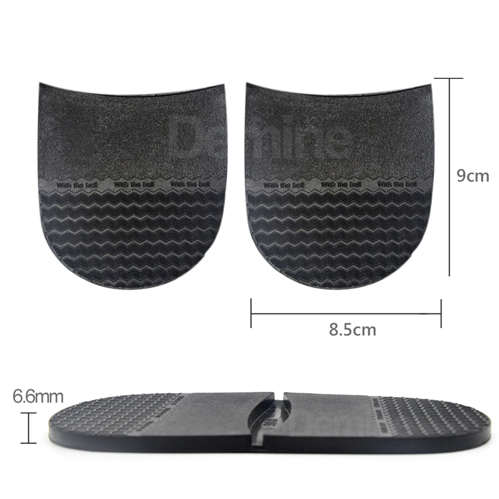 Thicken Rubber Shoe Soles for Men Leather Business Shoes Heel Sole Non-slip Repair DIY Replacement Outsoles Black Yellow Mat Pad