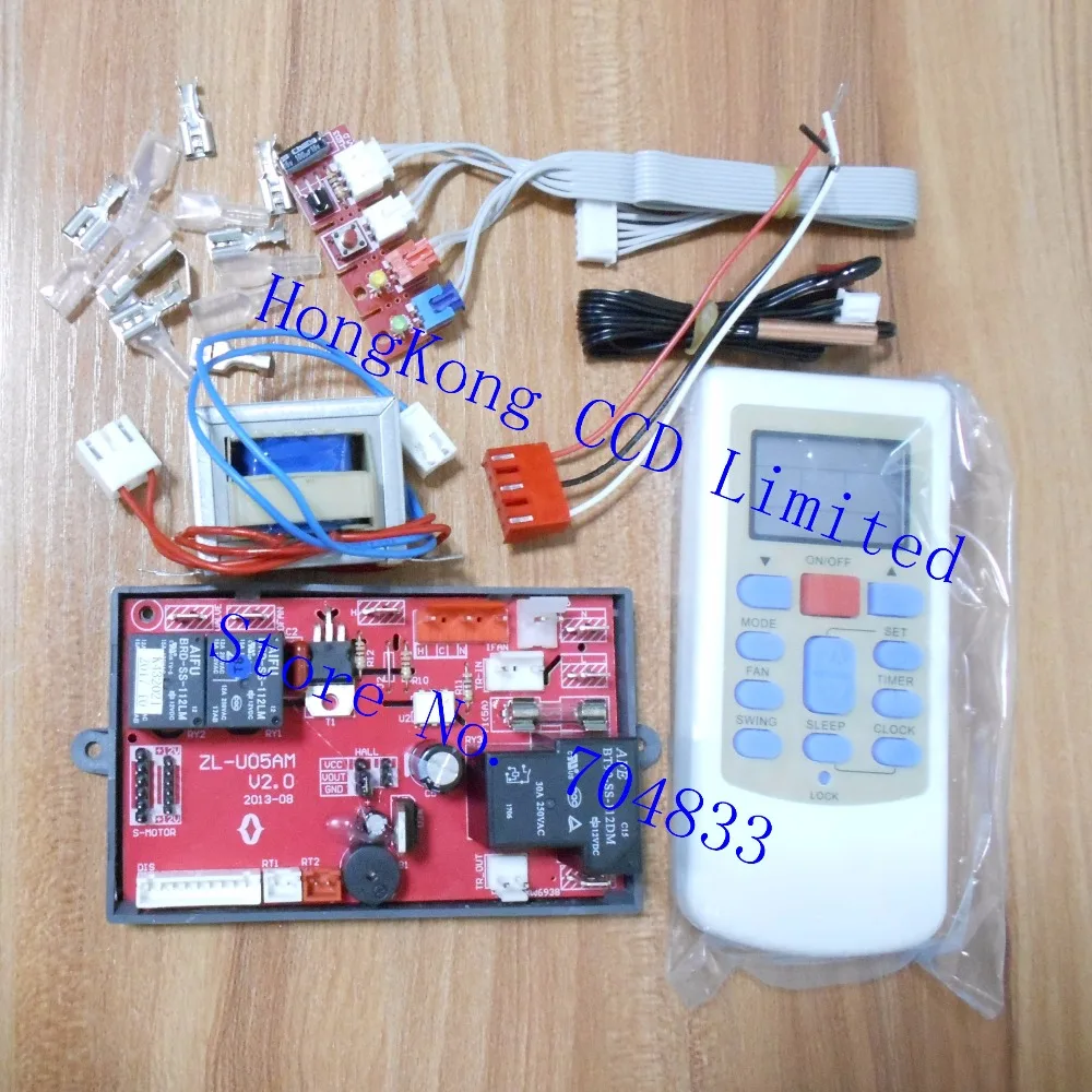 

ZL-U05AM Universal A/C Controller for Split A/C Air conditioning repair board Air conditioning installation board Hanging