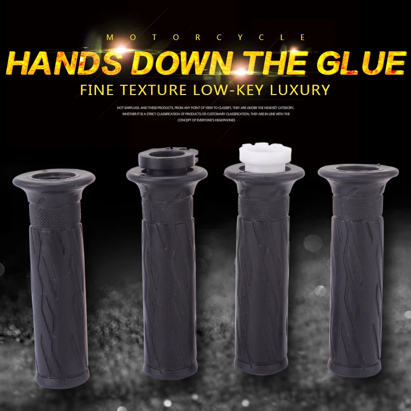 

1Set 7/8" 22mm Handle Grip Hand Grips Motorcycle High Grip Rubber Gel Sleeve for Suzuki GSXR600 GSXR750 GSXR1000 K1 K4 K6 K8 K11