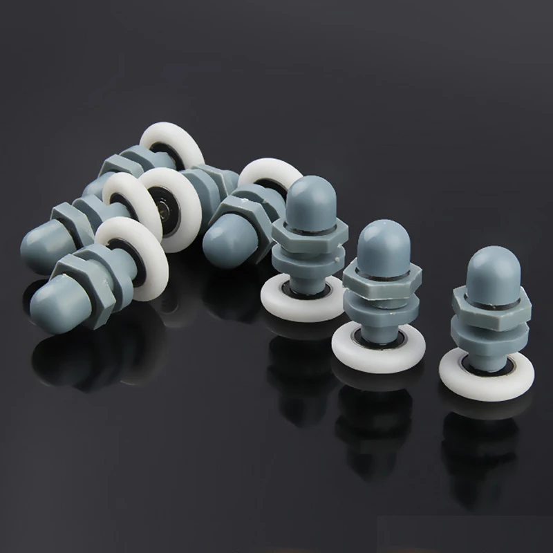 4pcs sliding shower door nylon runner/rollers/wheels/pulley diameter 19mm/22mm 23mm/25mm/27mm Shower Room  Cabin Accessories.