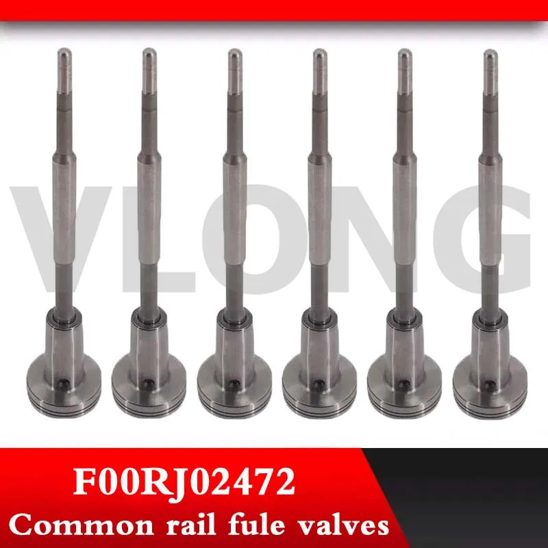 

6PCS F00RJ02472 F 00R J02 472 Common Rail Control Valve FOORJ02472 Injector Valve 0445120182 0445120183 0445120247 0445120289