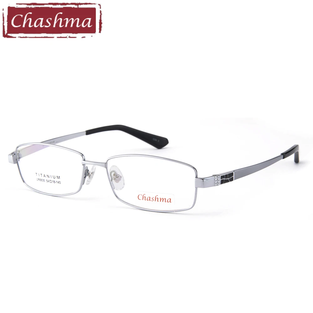 

Chashma Pure Titanium Prescription Eye Glasses High Quality Optical Mens Eyewear Frame Titan Eyeglasses Male