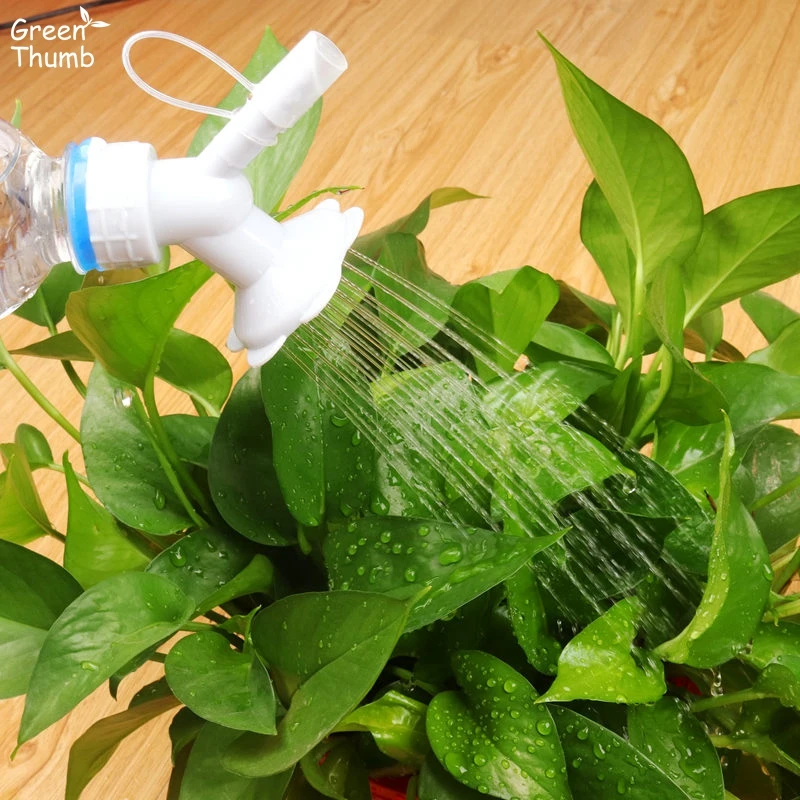 3pcs Gardening Tools Shower Both Ends Available Apricot Grey White Watering Flower Small Nozzle Portable Household Potted Device