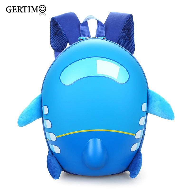 Children Nursery School Bags 3D Cute Cartoon Airplane Shaped Design Kindergarten Backpack Kids Schoolbag for Girls Boys Rucksack