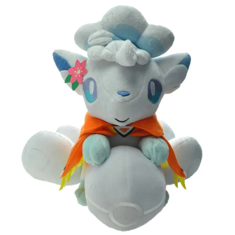 Pokemon 28CM Doll Alola Vulpix Plush Toy Stuffed Dolls Plush Doll Gifts for Children Free Shipping Birthday present is a must