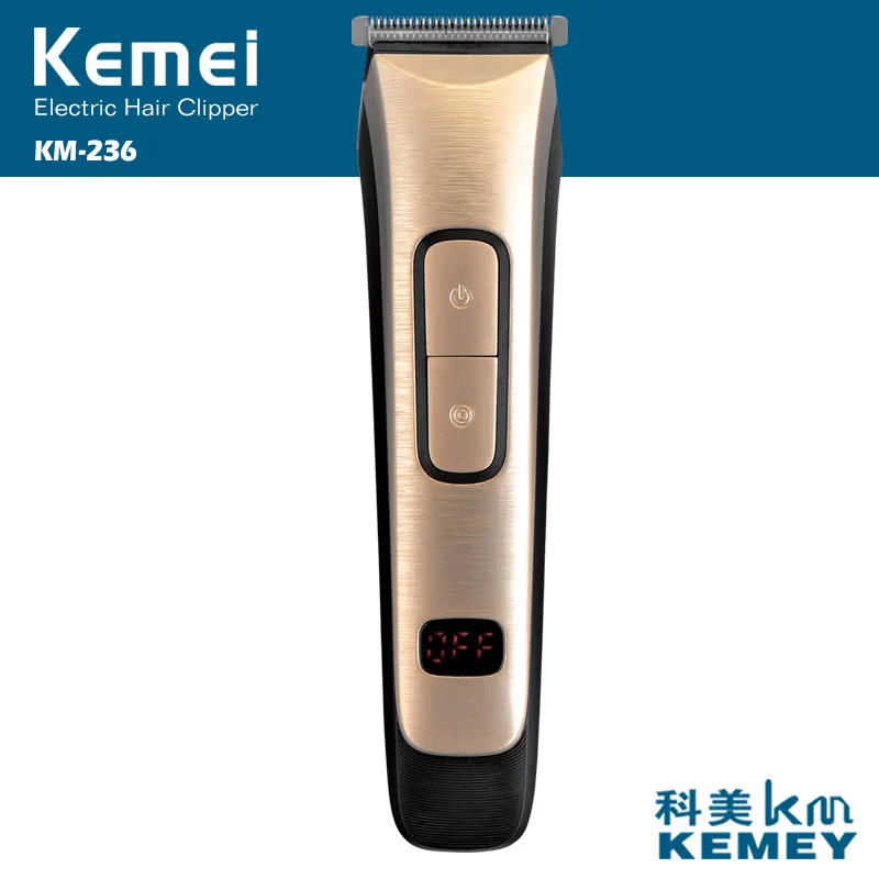 

Electric Hair Trimmer Rechargeable Hair Clipper Stainless Steel Blade Portable Cordless Adjustable Clipper Digital