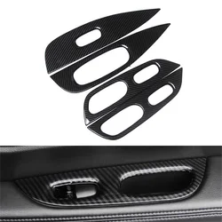 For Nissan X-Trail XTrail T32 2014 2015 - 2017 2018 2019 Window Control Switchs Panel Glass Lift Button Cover Trims Accessories