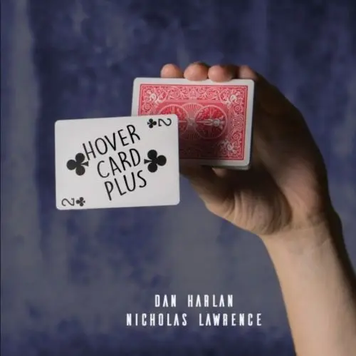 

Hover Card Plus (Gimmick and online instruction) By Dan Harlan and Nicholas Lawrence Magic Trick Illusions Magician Cards