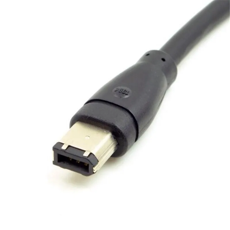 9 PIN / 6 PIN BETA FireWire 800 - FireWire 400 9-6 Cable IEEE 1394B 1.8m 6FT 180cm Black