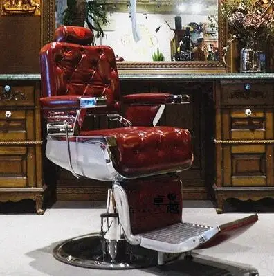 New Vintage Hair Salon Chair High-end Hair Salon VIP Hair Chair dasdfa Hairdressing Chair.dddafe