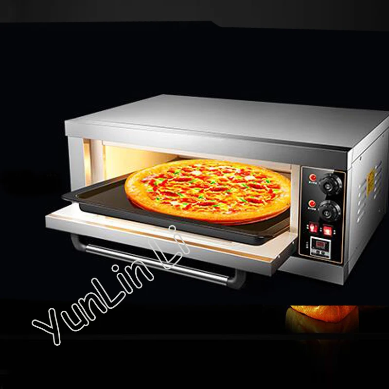 Commercial Electric Oven Multifunctional Baking Machine Large Capacity Single Layer Cake Pizza Meat Baking Oven