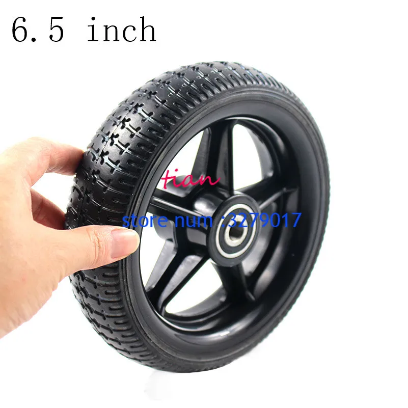 Free Shipping new 6.5 inch High quality Hubs and tyres 6.5 inch wheel for Electric Scooter bike folging electric scooter