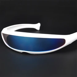 X laser um lentes óculos de sol futuro soldado snelle planga óculos de sol feminino homem fresco espaço robôs óculos moda colorida uv400 y59