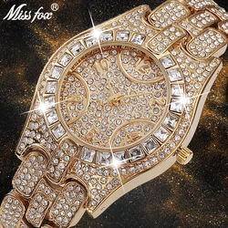 MISSFOX-Montre à quartz étanche pour femme, marque de luxe, mode de créateur, chiffres arabes, GBP