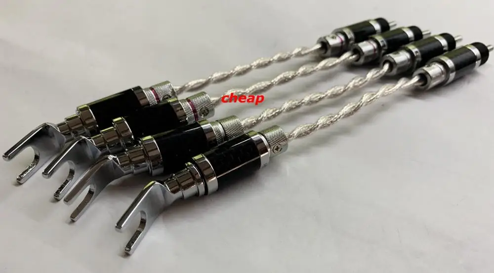 A Set of 4-Crl  Speaker Terminal Jumper Cables