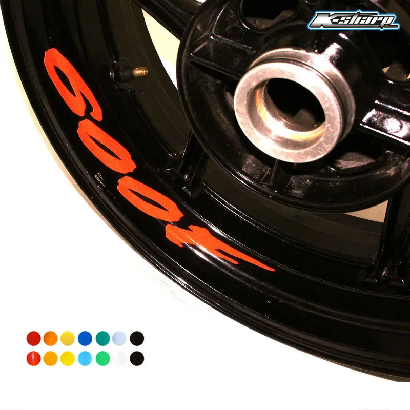 

8X custom inner rim decals wheel reflective Stickers stripes Fit HONDA HONDA 600F