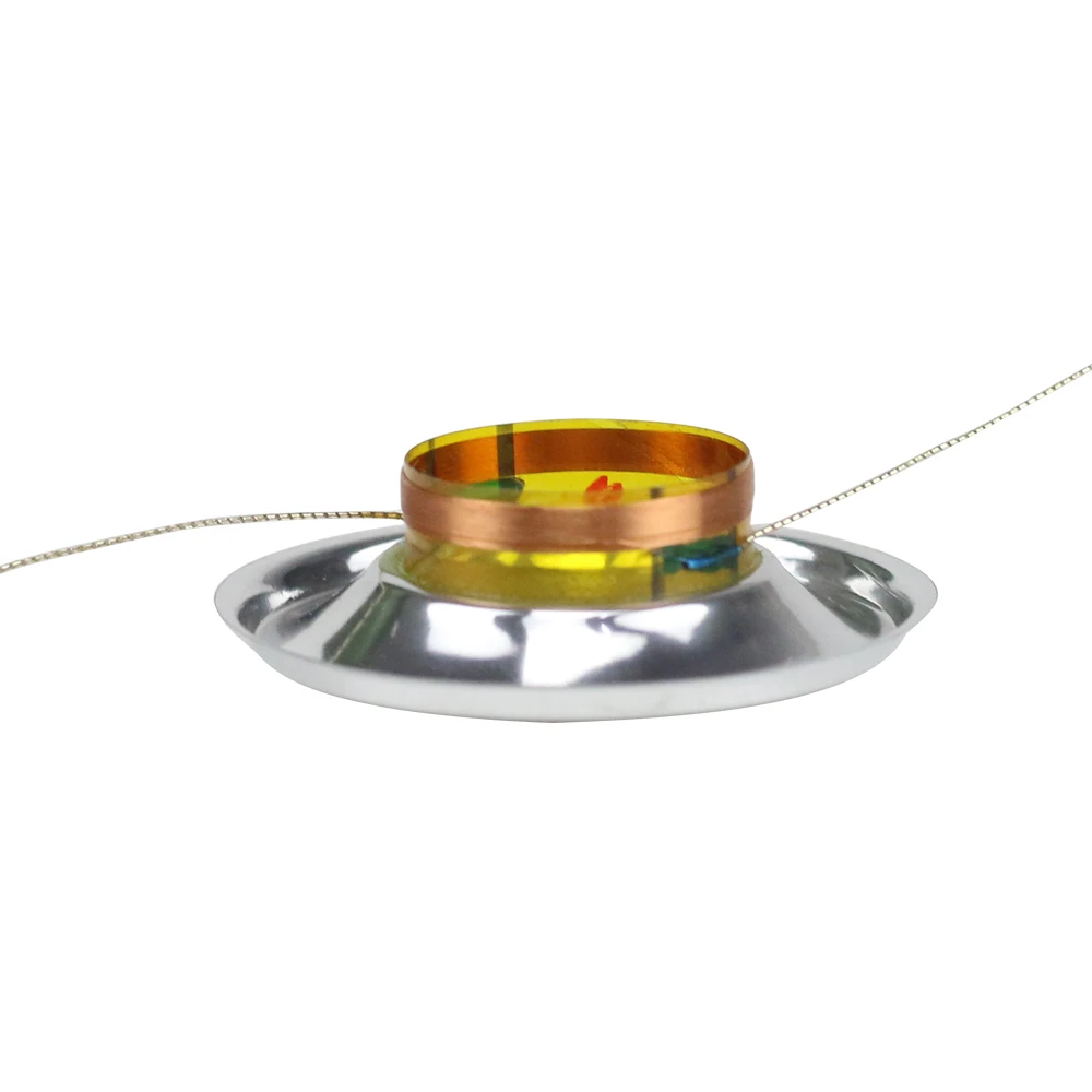 GHXAMP 14 core 13.28mm Surrounded Speaker Voice Coil 8OHM Small Ultra Treble Voice Coil  Silver White Film 2PCS