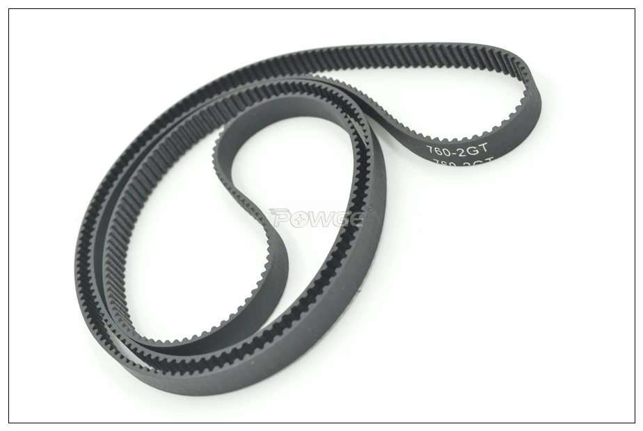 POWGE 700/710/738/750/752/760/782/784 2GT Timing Belt W=6/9mm GT2 Closed-Loop Synchronous Belt 760-2GT 710-2GT 752-2GT