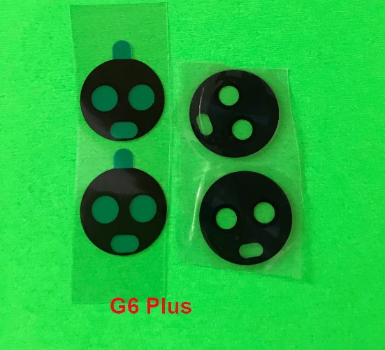 50- 100Pcs For Motorola Moto G6 Plus Back Rear Camera Lens Glass Cover With Adhesive Sticker Tape Replacement Parts