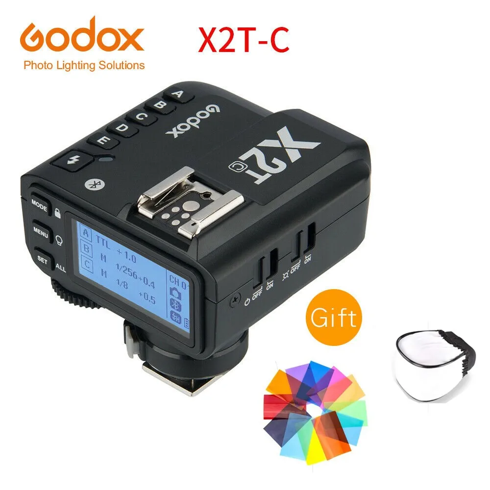 

Godox X2T-C 2.4G TTL 1/8000 HSS Wireless Flash Trigger Transmitter for Canon EOS 1200D 600D 700D 650D flash TT600 AD200 V860 II