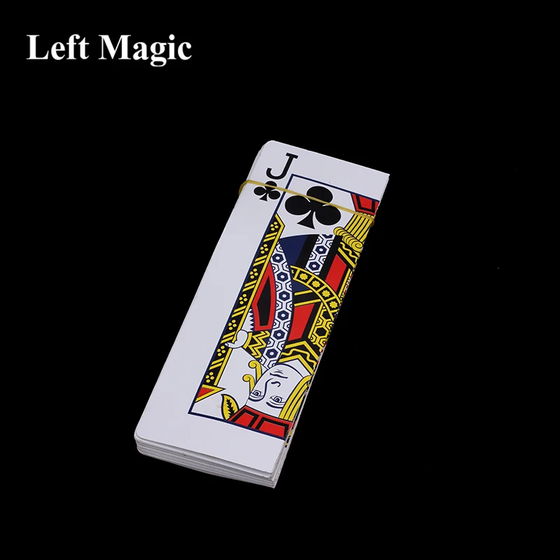 Large Card Fan Out From Hand Magic Tricks Stage Change Magic Props Classic Magic Fun Magic Accessories