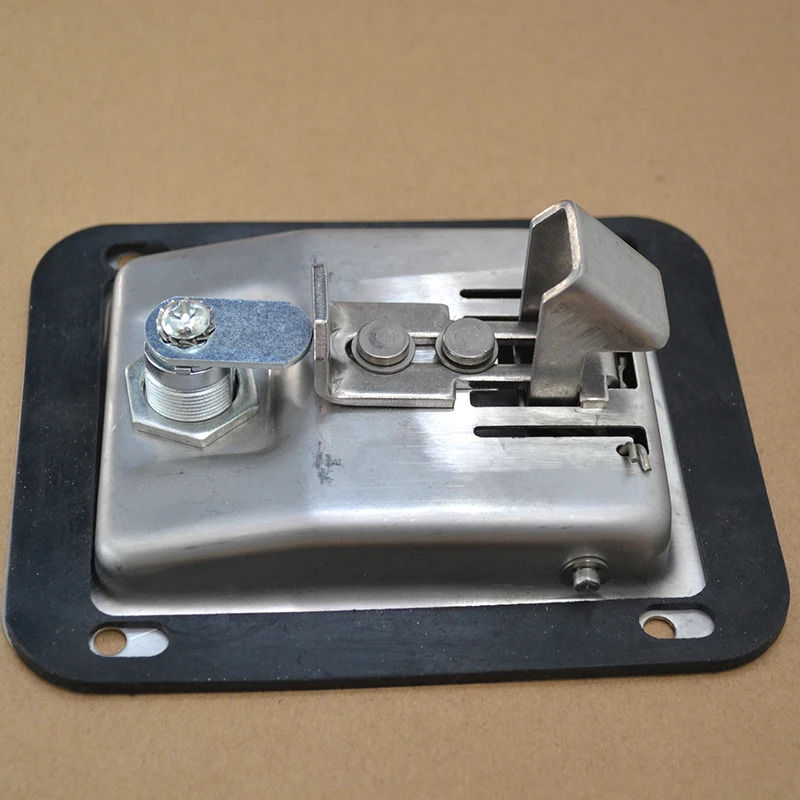 

Инженерный замок для грузовика, дверная ручка прицепа, фурнитура, электрический шкаф, пожарная коробка, ручка, чехол для инструментов, промышленное оборудование, тяга