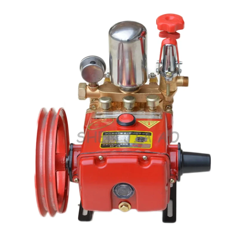 26 type three cylinder electric high pressure pump agricultural spray machine pump head spray pump 12-22L/min