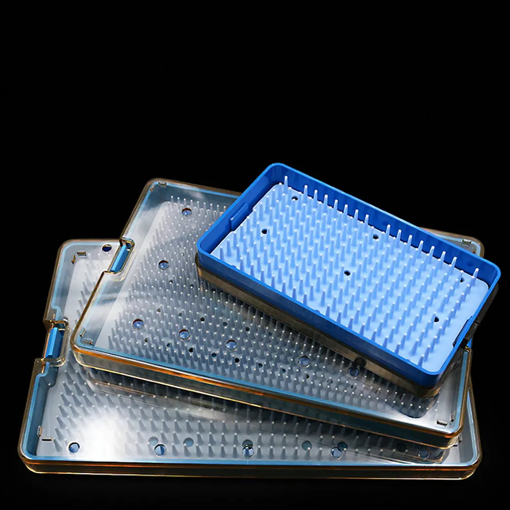 

Free Shipping Ophthalmology Surgical Instruments Surgery Silicone Disinfection Box S/M/L Size