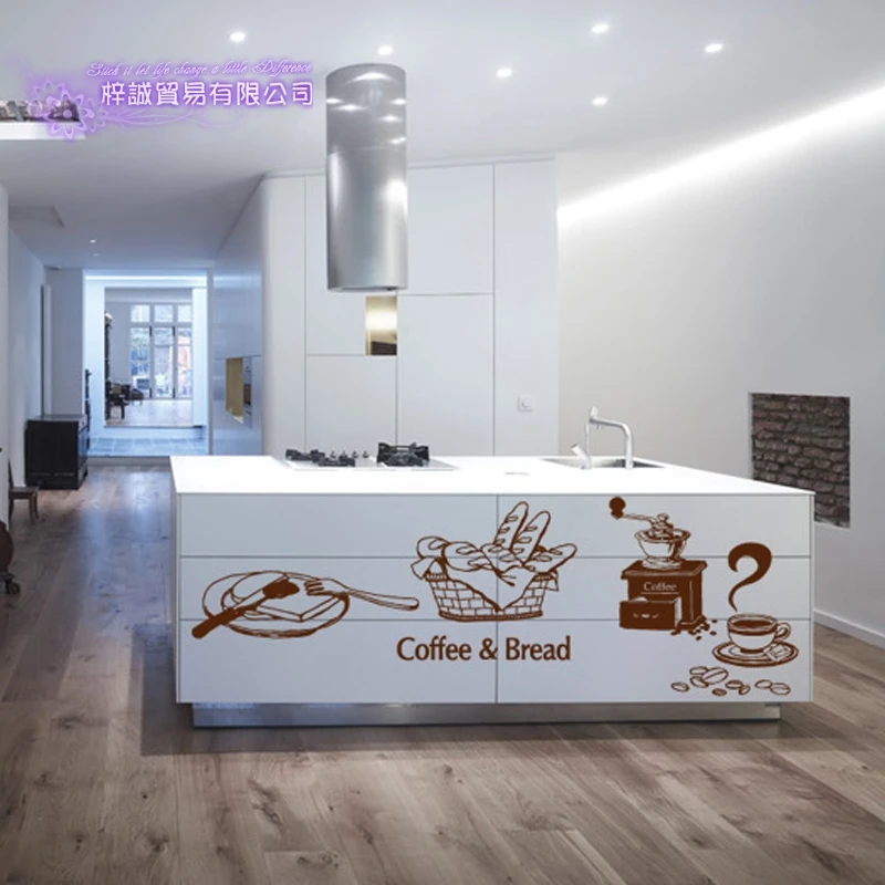 Coffee Sticker Food Legislature Decal Cafe Poster Vinyl Art Wall Decals Pegatina Quadro Parede Decor Mural Coffee Sticker