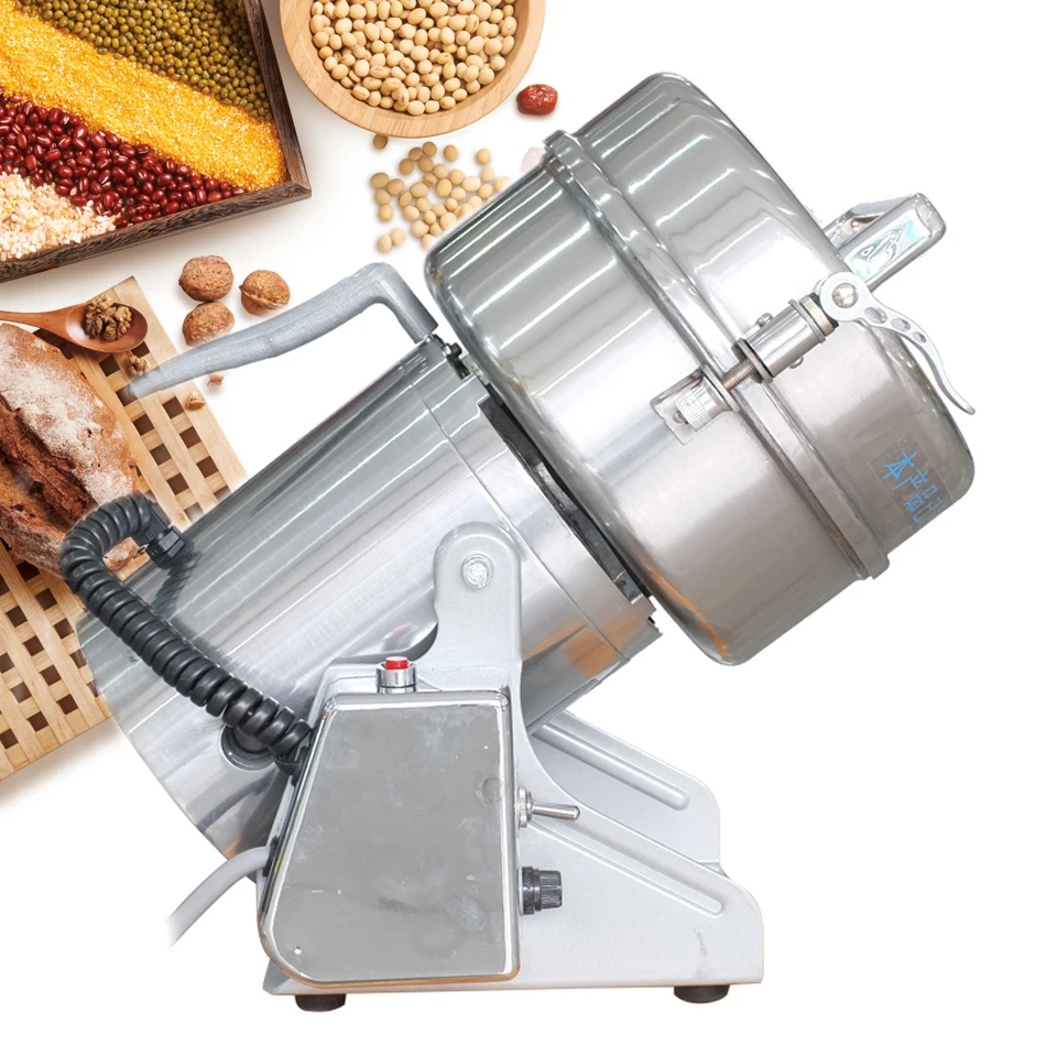 DFY-800C High Quality Electric 800g Swing Stainless Steel Herb Mill Cereal Grinding Machine coffee Grinder Pulverizer