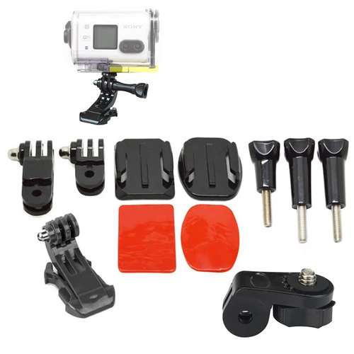 Accesorios para Sony Action Cam, soportes para casco, precio directo, modelo b, soporte frontal para HDR-AS100VA AS30V ction, cámara deportiva