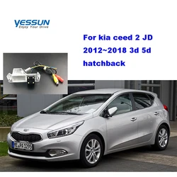 Car rear view Camera For kia ceed 2 JD 3d 5d hatchback 2012~2018 night view backup camera For kia ceed car reversing